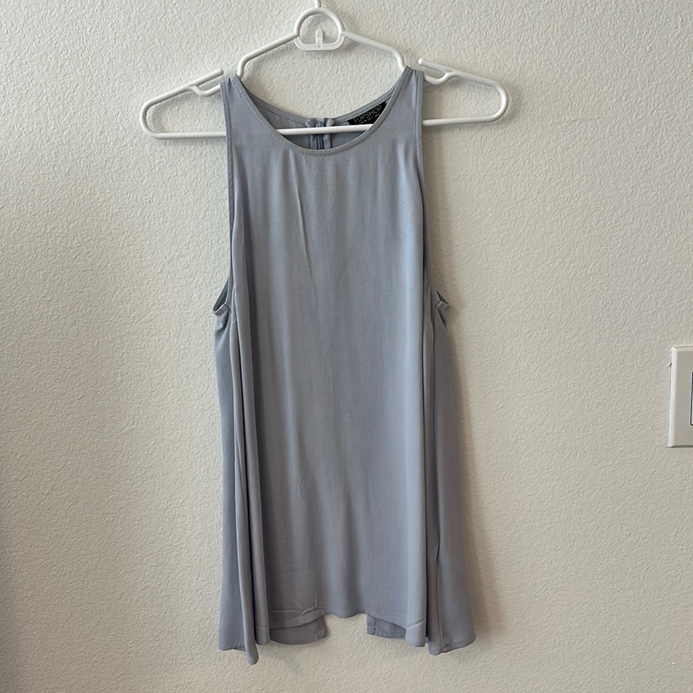 TopShop light purple high neck top